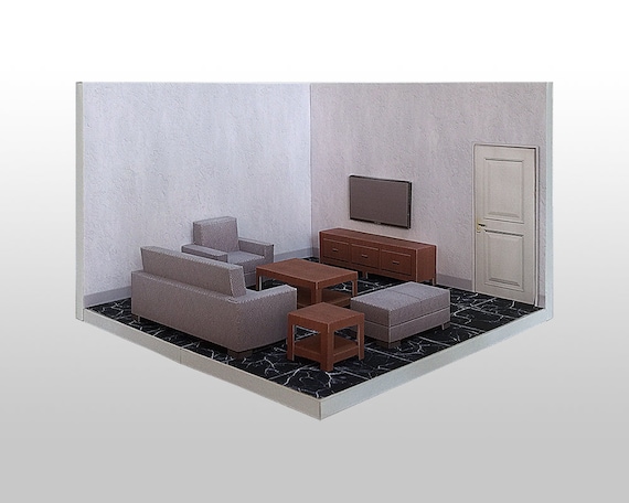 miniature living room