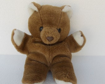 Vintage Teddy Bear Plush Hand Puppet