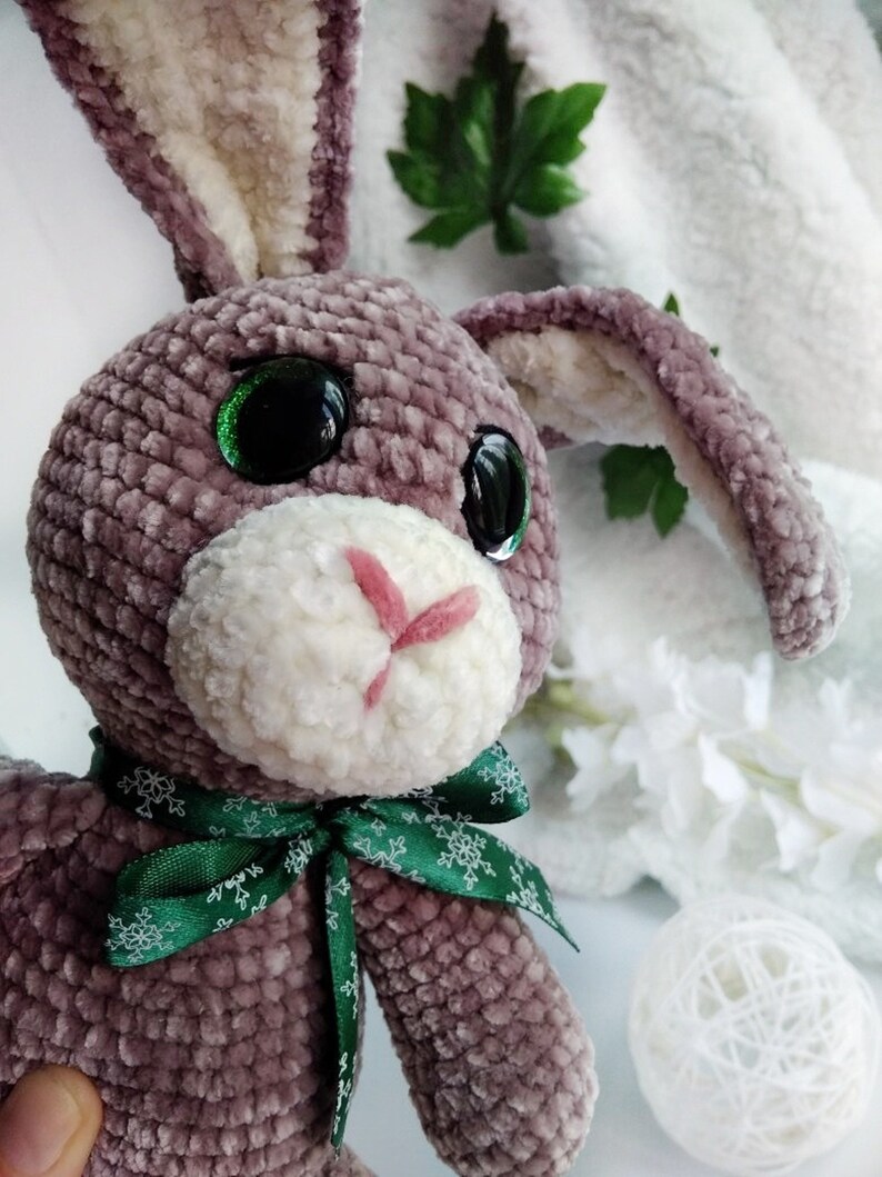 Funny Bunny Rabbit Plushie Rabbit Funny Bunny toy Stuffed Etsy