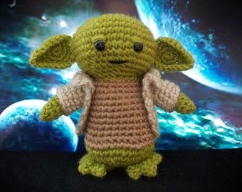 Plush Yoda Star Wars character Crochet Toy Yoda star wars yoda doll star wars Yoda toy Star Wars plush Yoda Jedi Will be made JUST for YOU