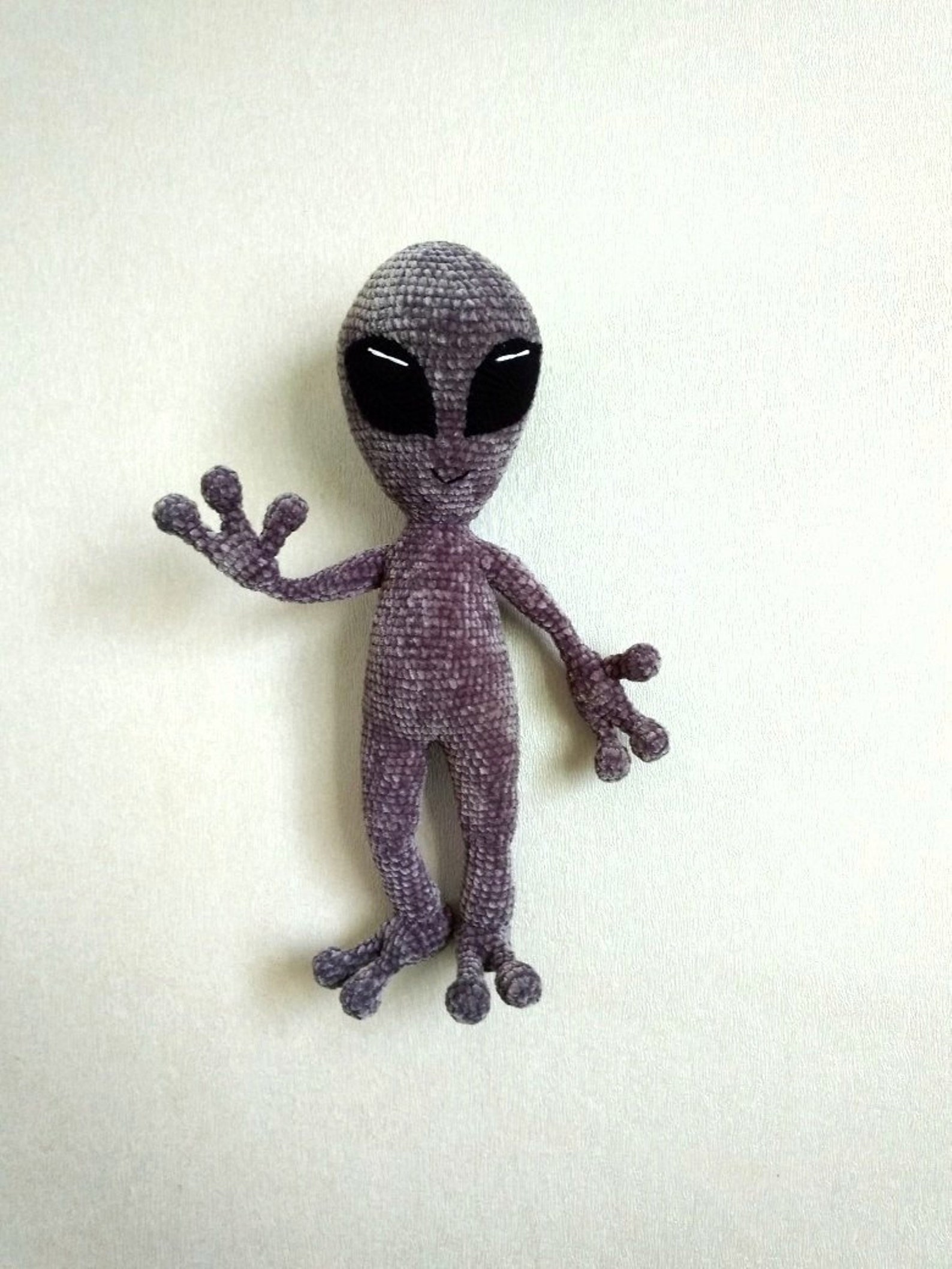 Cute alien plushie toy Space science toy Alien doll UFO decor Etsy