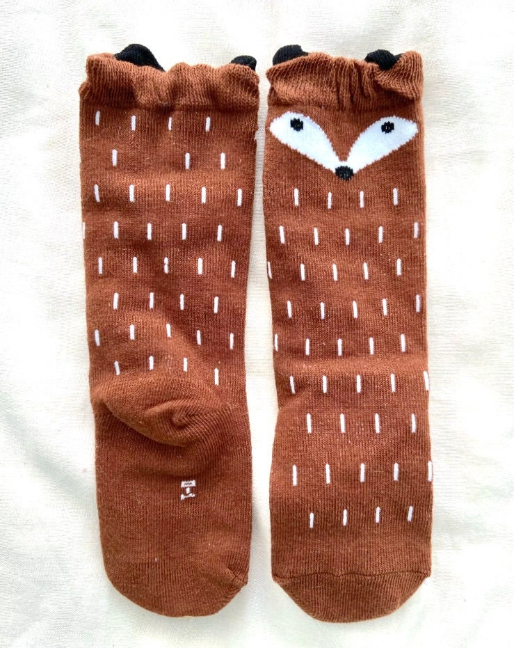 Fox Baby Socks Baby Shower Gift for New Mom Baby Photoshoot | Etsy