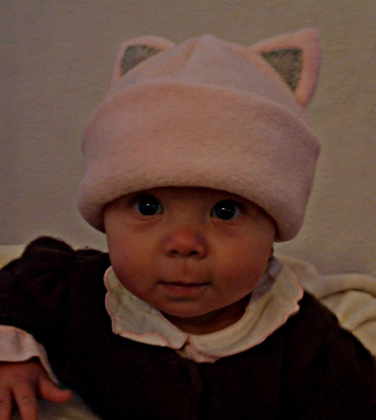 Kitty Ears Fleece Hat Cat Ears Hat Fleece Kitty Ears Hat for Etsy