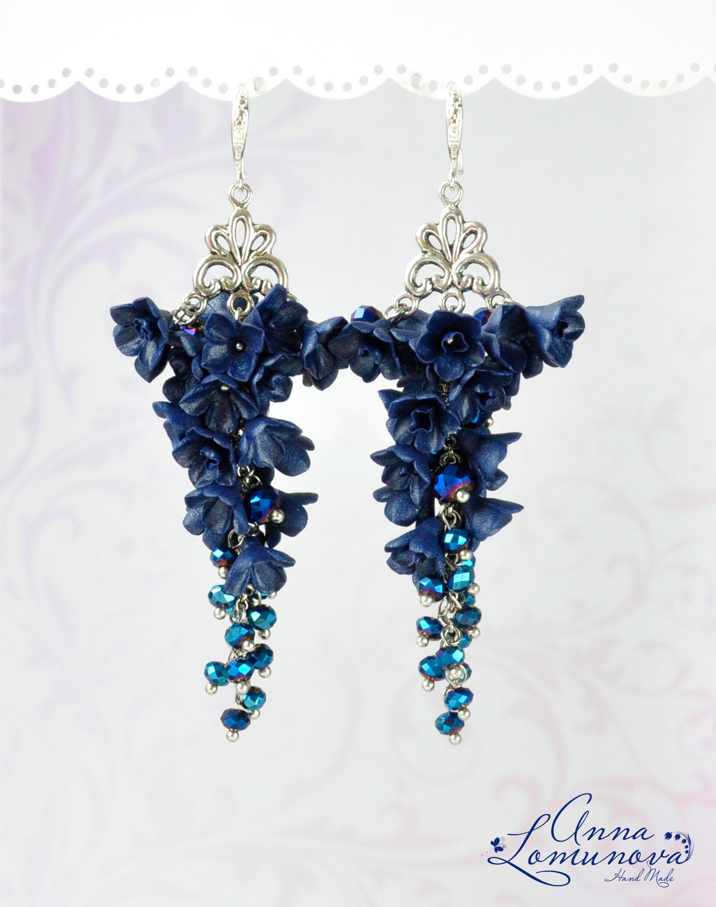 Buy Navy Blue Earrings for Women by Panash Online | Ajio.com-tmf.edu.vn