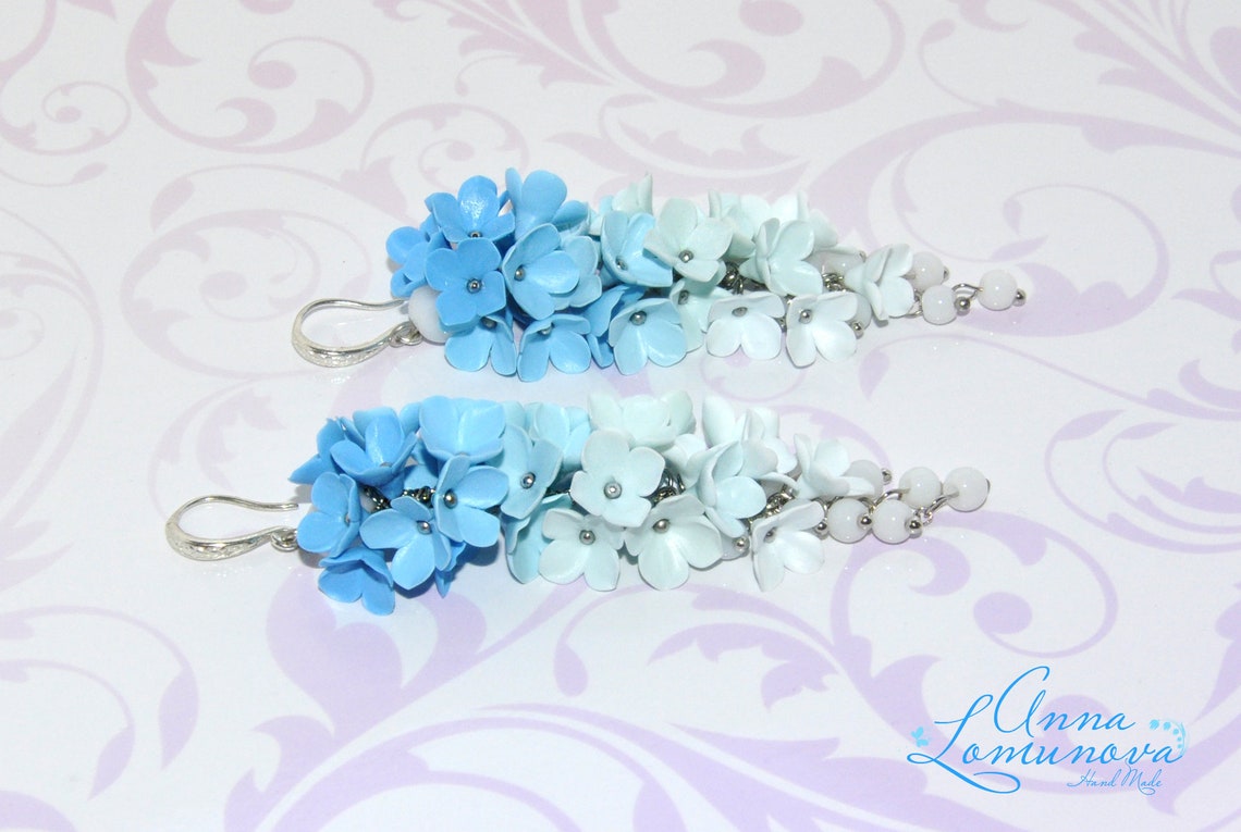 starfish silver earrings