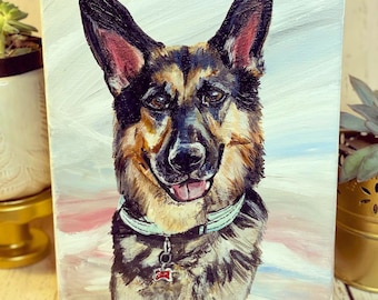 Small painted pet portraits