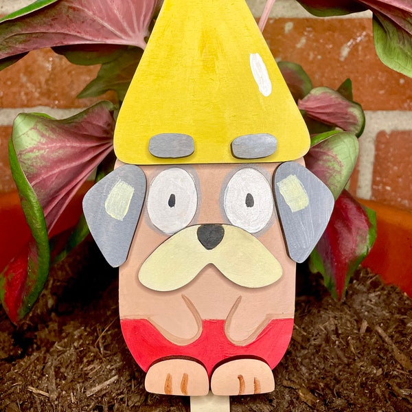 Bluey Gnome Etsy
