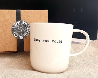 Mug "Dad you rock!"