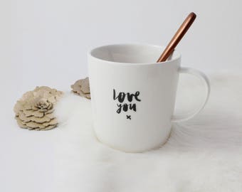 “Love you” mug