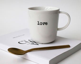 “Love” mug