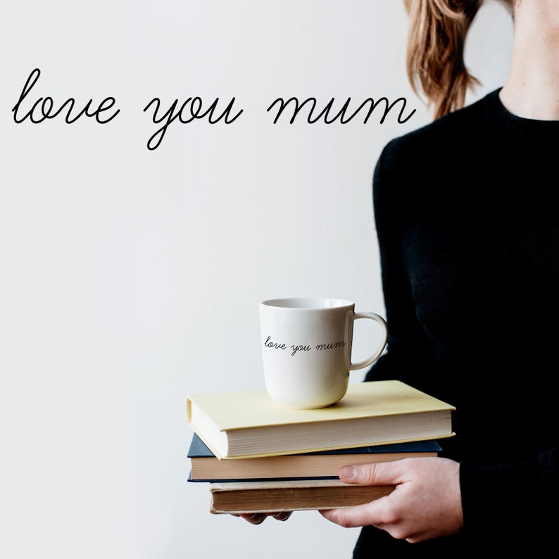 Love you mum mug image 2