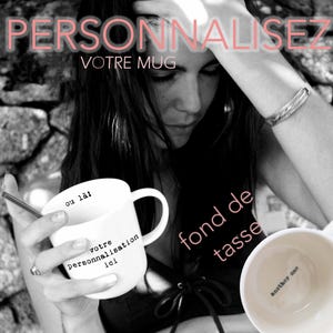 Mug to personalize.