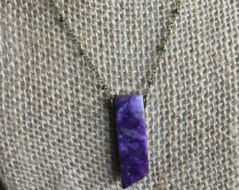 Lepidolite necklace