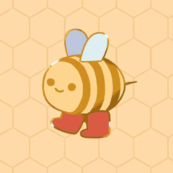 PREORDER Bee Enamel Pin