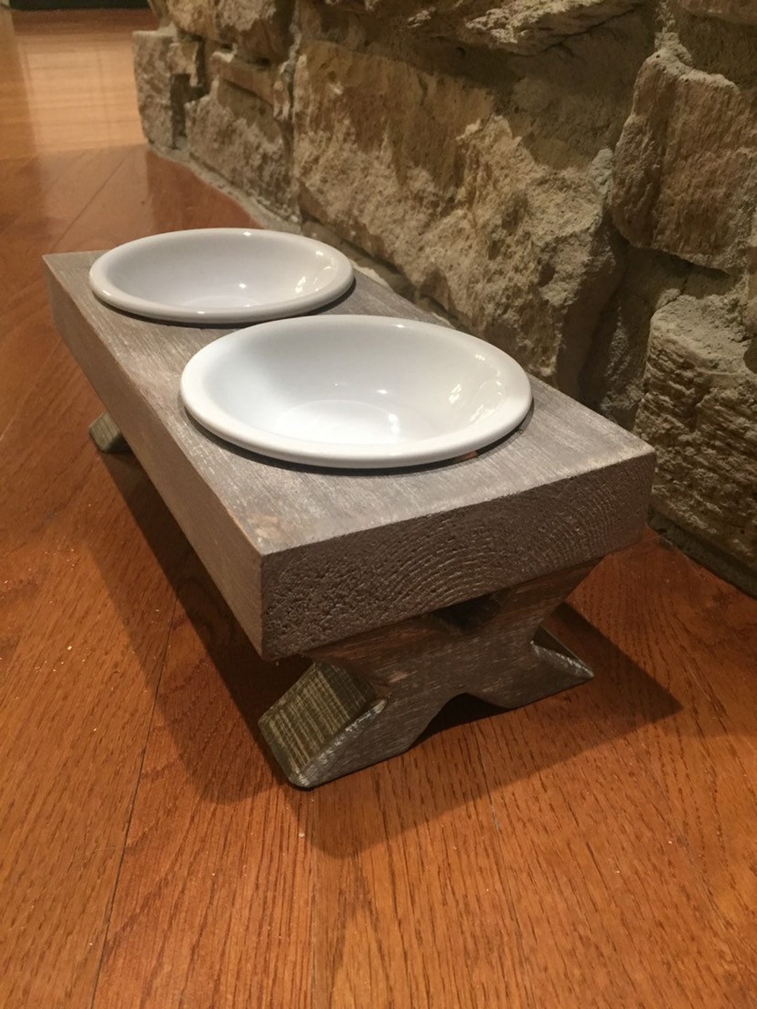 Dog Bowl Extra Small Dog Bowl Stand Raised Small Dog Bowl Etsy