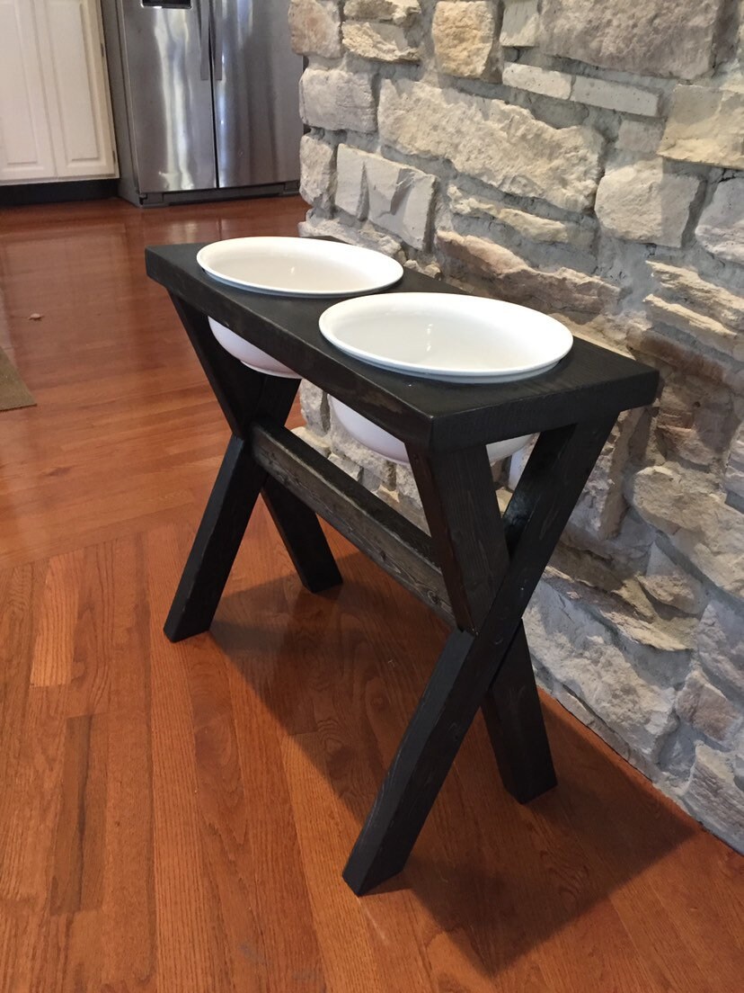 10 Inch Elevated Dog Bowls - Etsy