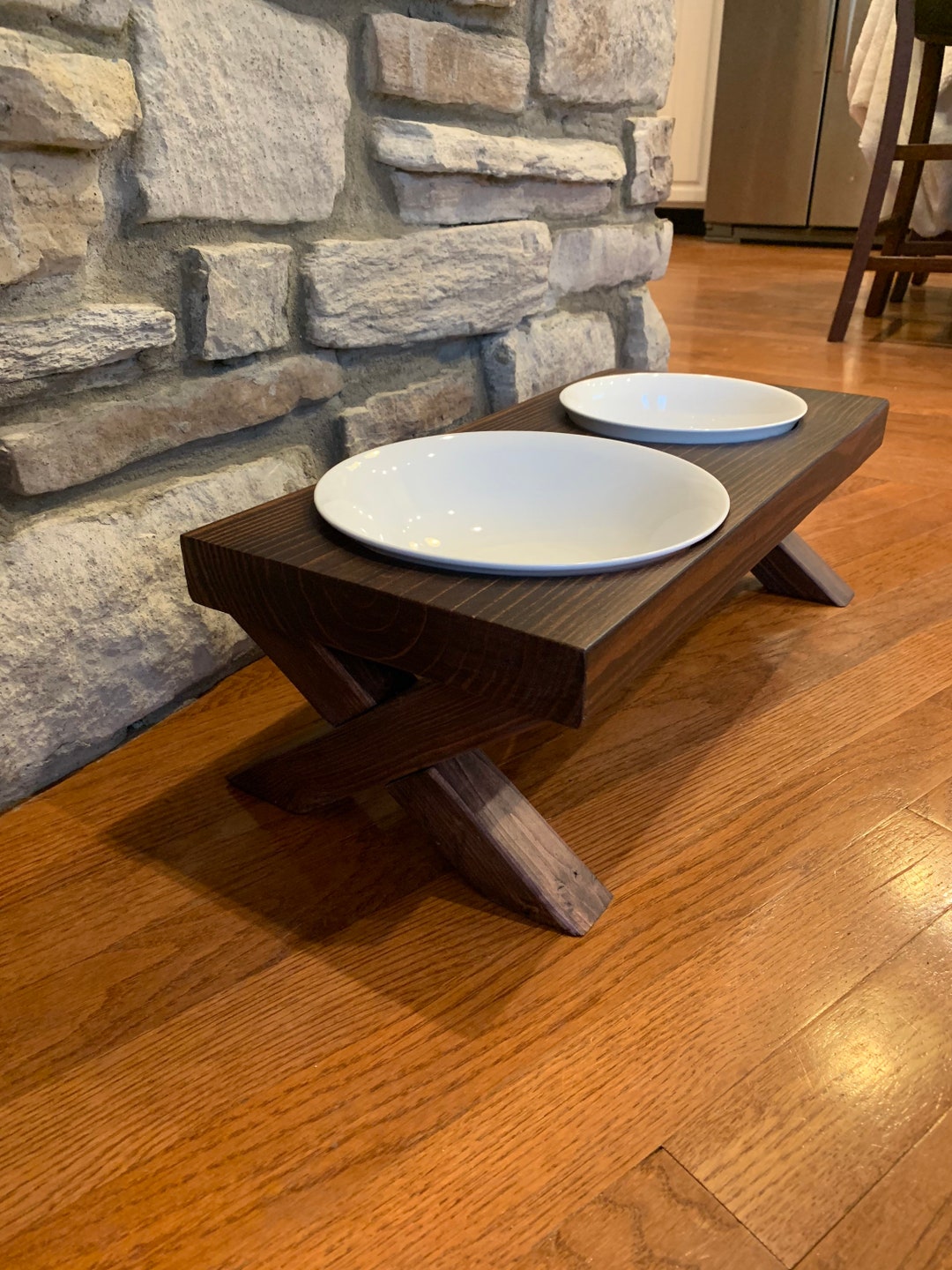 Dog Bowl, Dog Bowl Stand, Extra Large Raised Dog Bowl Feeder, 1 Large