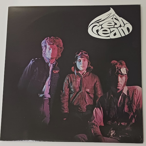 CREAM - Fresh Cream - Vintage Vinyl Lp Record on RSO – MIP-1-9380 Canadian Pressing 1983 Reissue