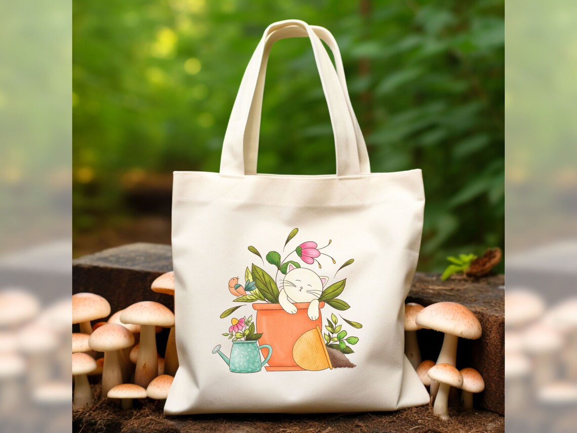 Garden Cat CP0312040CL Quilted Tote Bag main image 1