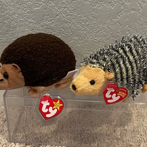 Ty Beanie Babies - Hedgehogs - Prickles, Chuckles (Your Choice)