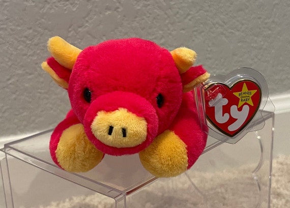 Ty 赤い牛 ビーニーベイビーズ　Snort Ty 赤い牛 ビーニーベイビーズ Snort Ty 赤い牛 ビーニー
