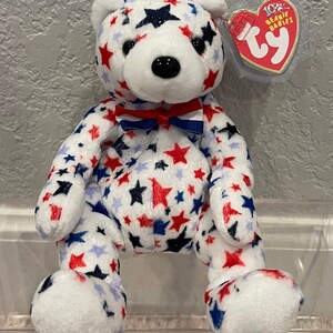 fourth of july beanie baby worth
