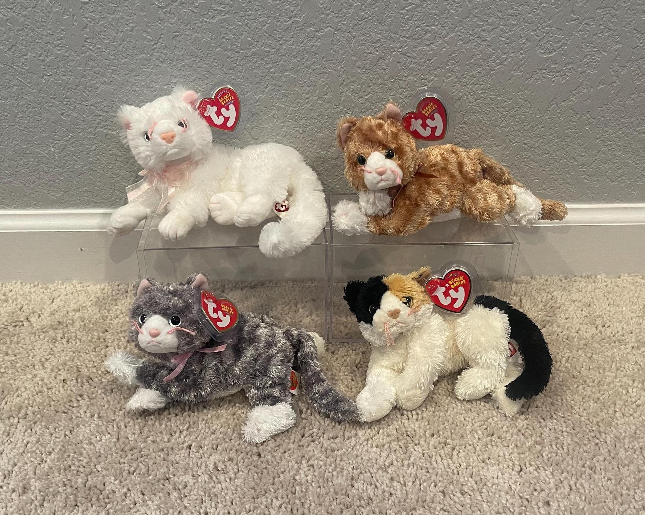 Ty Beanie Babies - Cats - Bianca, Gypsy, Aria, Hodges - RARE