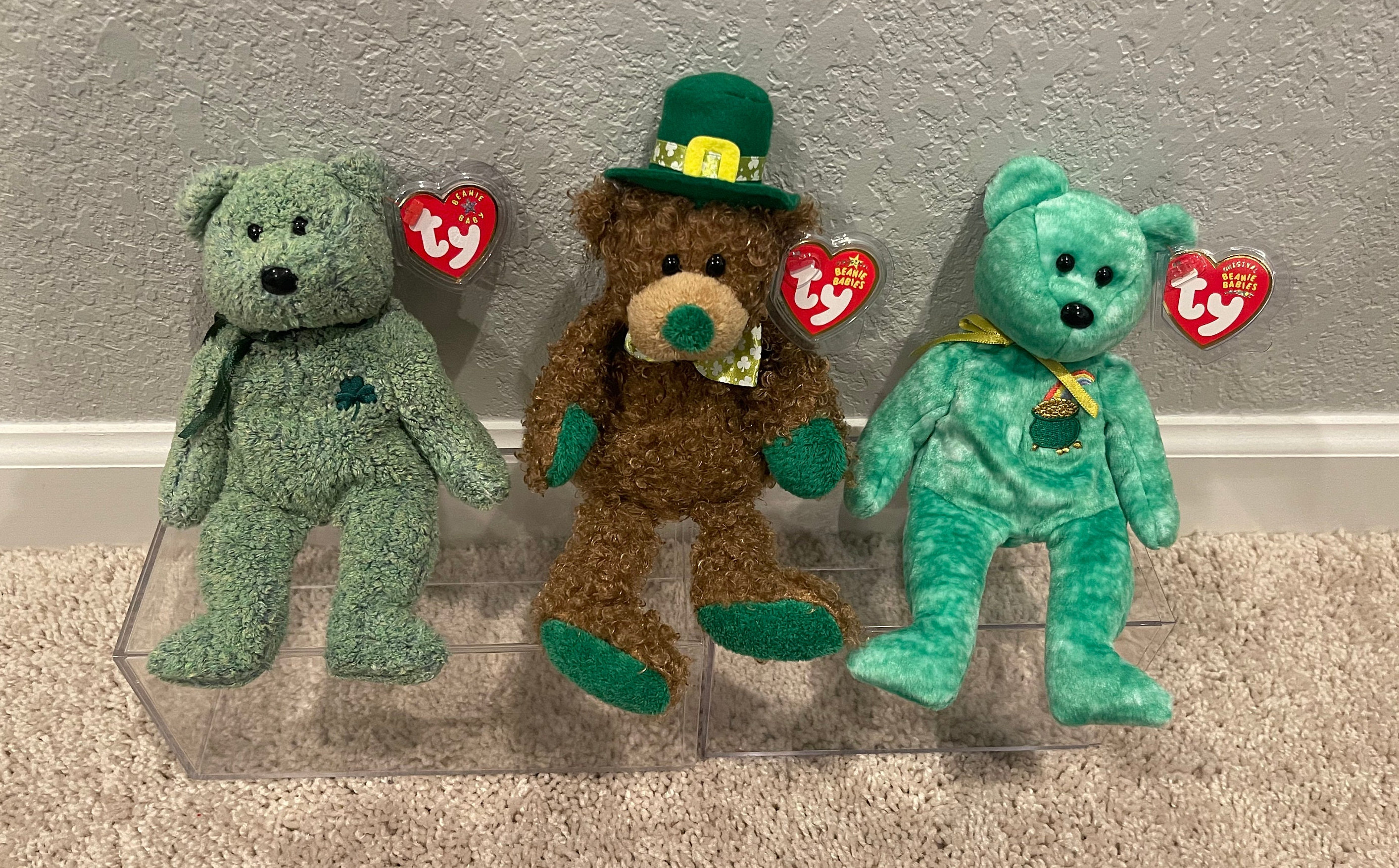 St patrick's beanie baby discount