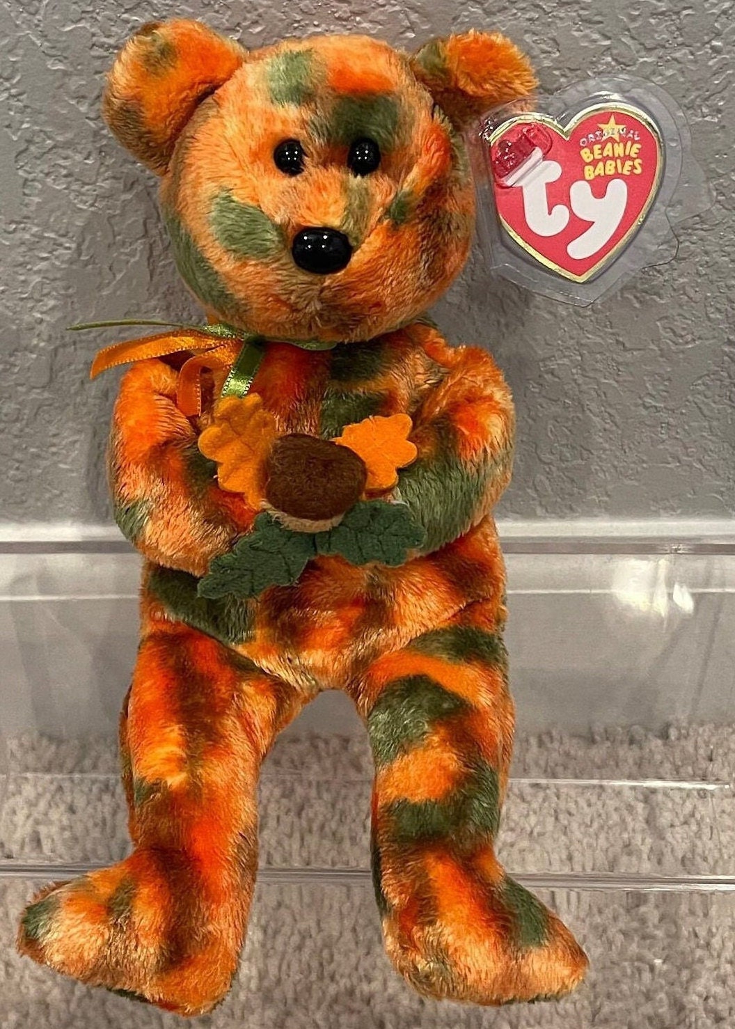 Ty Beanie Babies - Thanksgiving and Fall Bears - Leaves, Plymouth ...