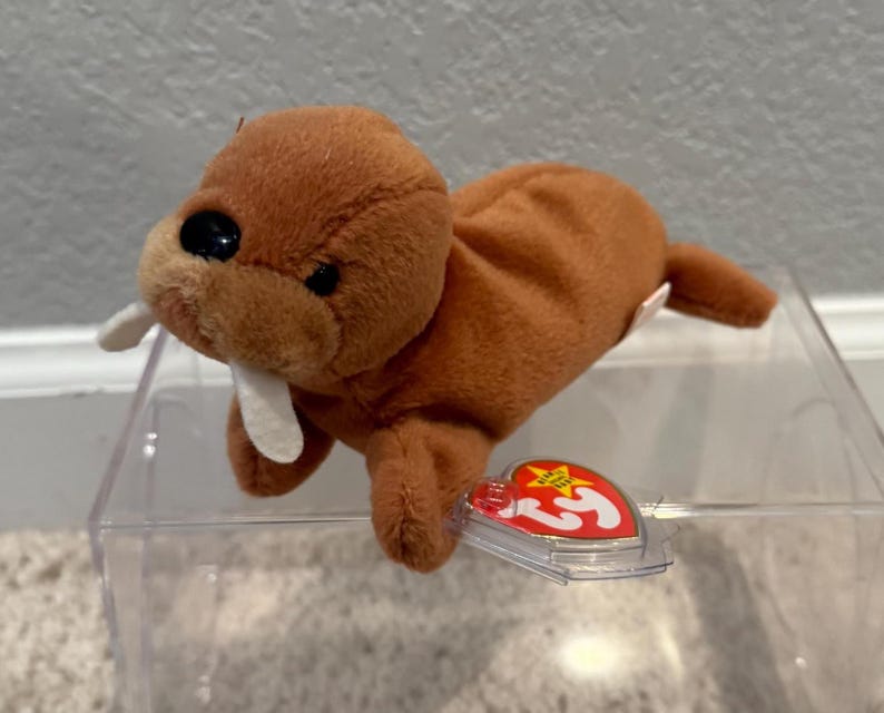 Ty Beanie Babies - Water Creatures - Seal & Walrus - Seamore, Tusk ...