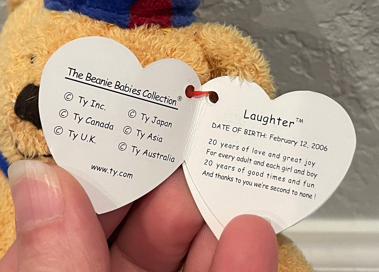 Ty Beanie Babies - 20th Anniversary Birthday Celebration Bears - Fun ...
