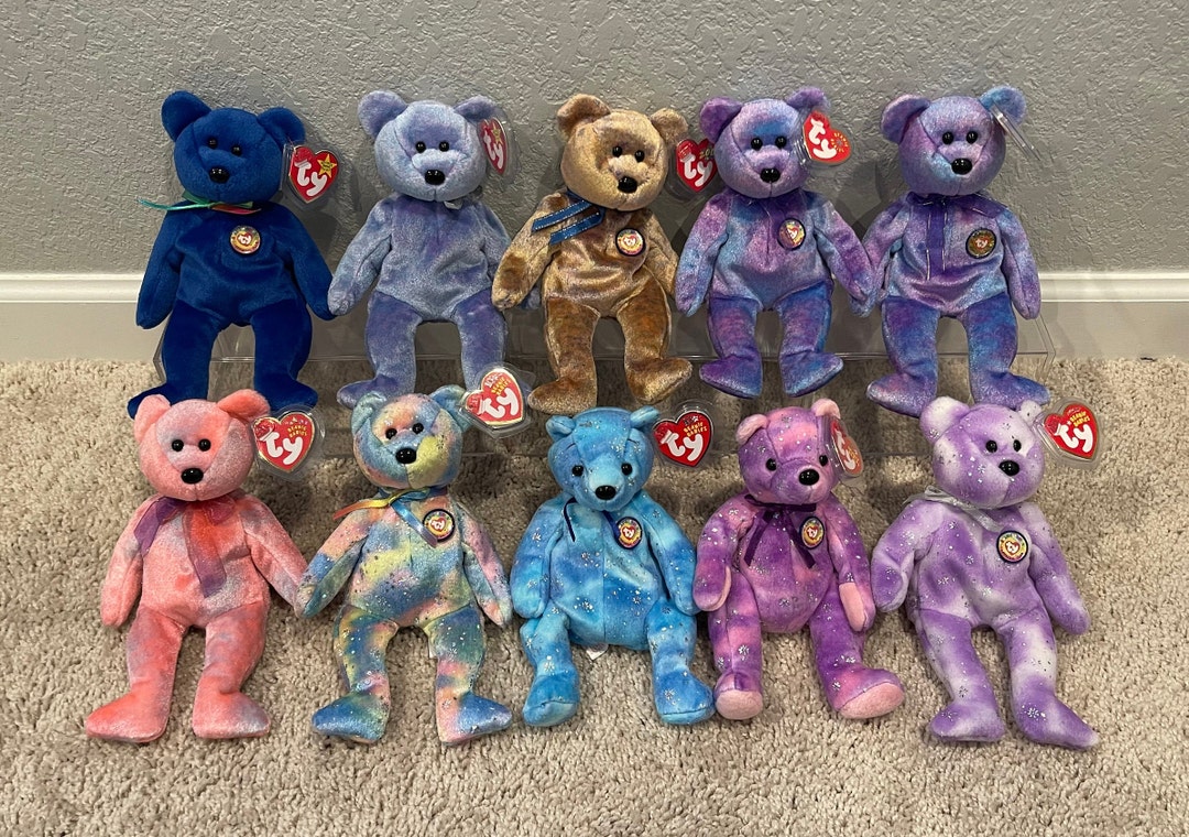 Ty Beanie Babies Beanie Baby Official Club Bears Clubby your Choice Etsy