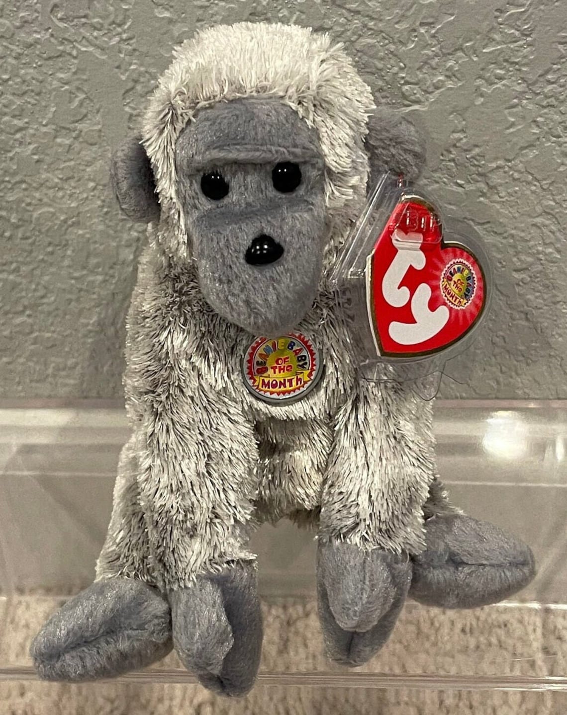 Ty Beanie Babies - Gorillas, Monkeys, Tamarins - Tumba, Zoomer, Virunga ...