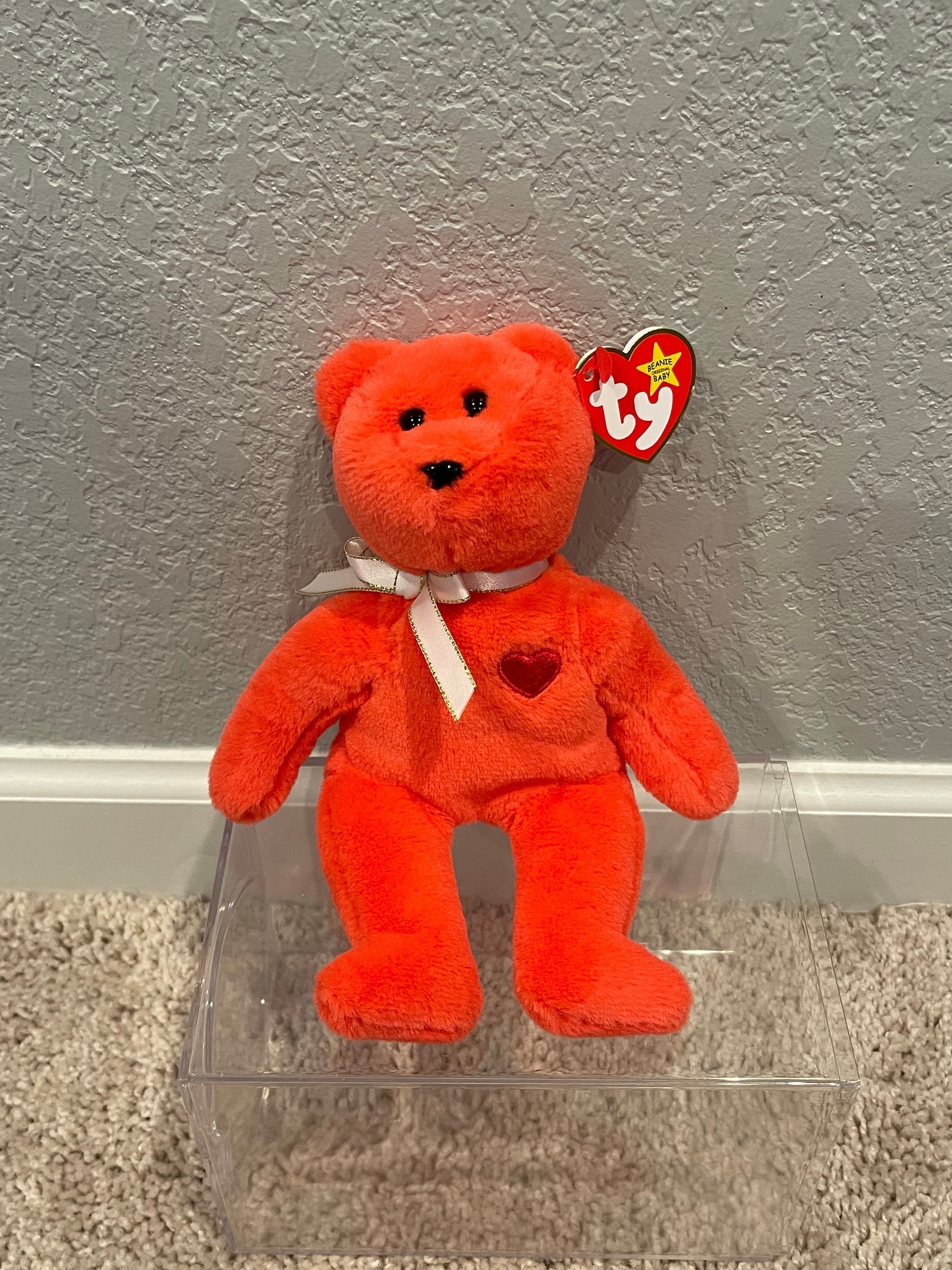 Ty Beanie Babies - Valentino II (bear) - 30th Anniversary