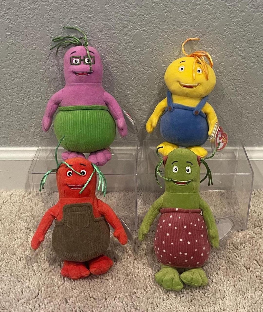 Ty Beanie Babies - Boblins - Pi, Yam Yam, Ruddle, Gully (your Choice ...