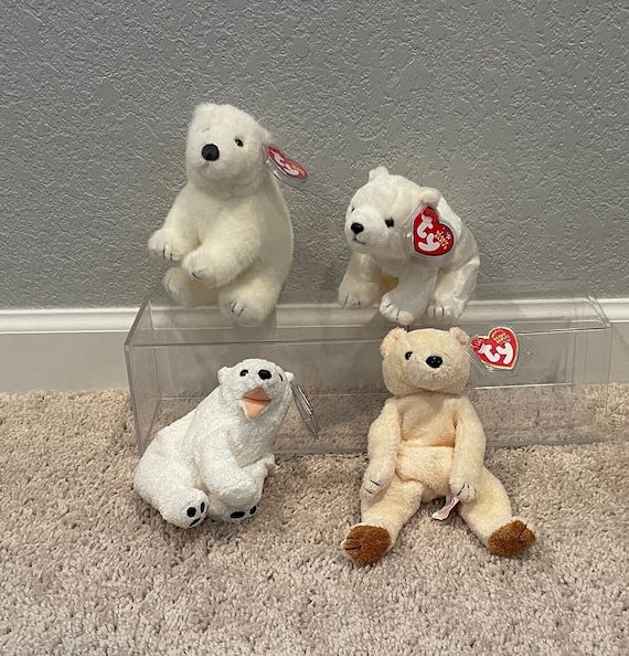 Ty Beanie Babies Polar Bears Icepack Fridge Aurora Chili your