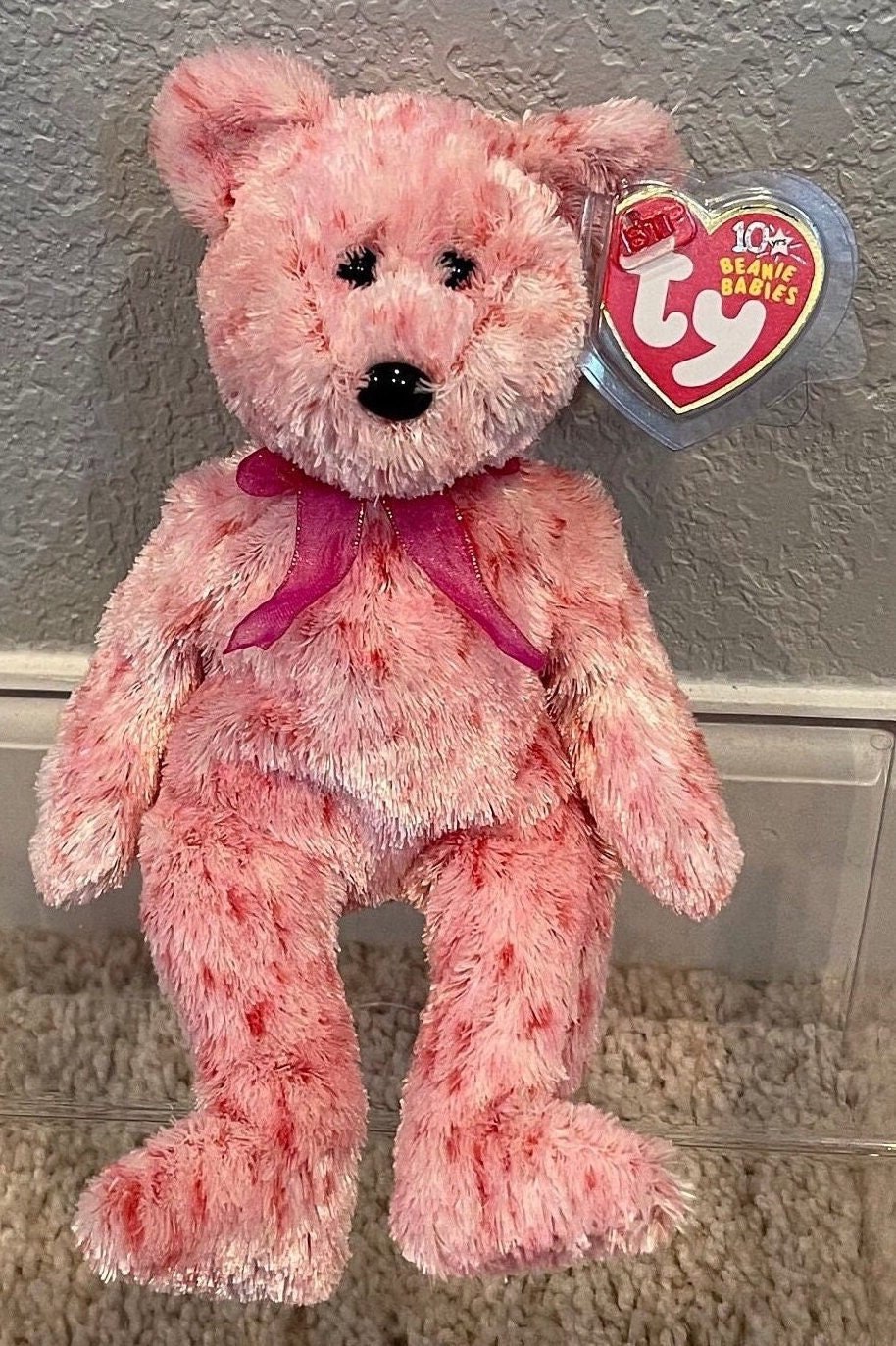 Ty Beanie Babies - Valentine Bears - Valentino, Valentina  display picture 1