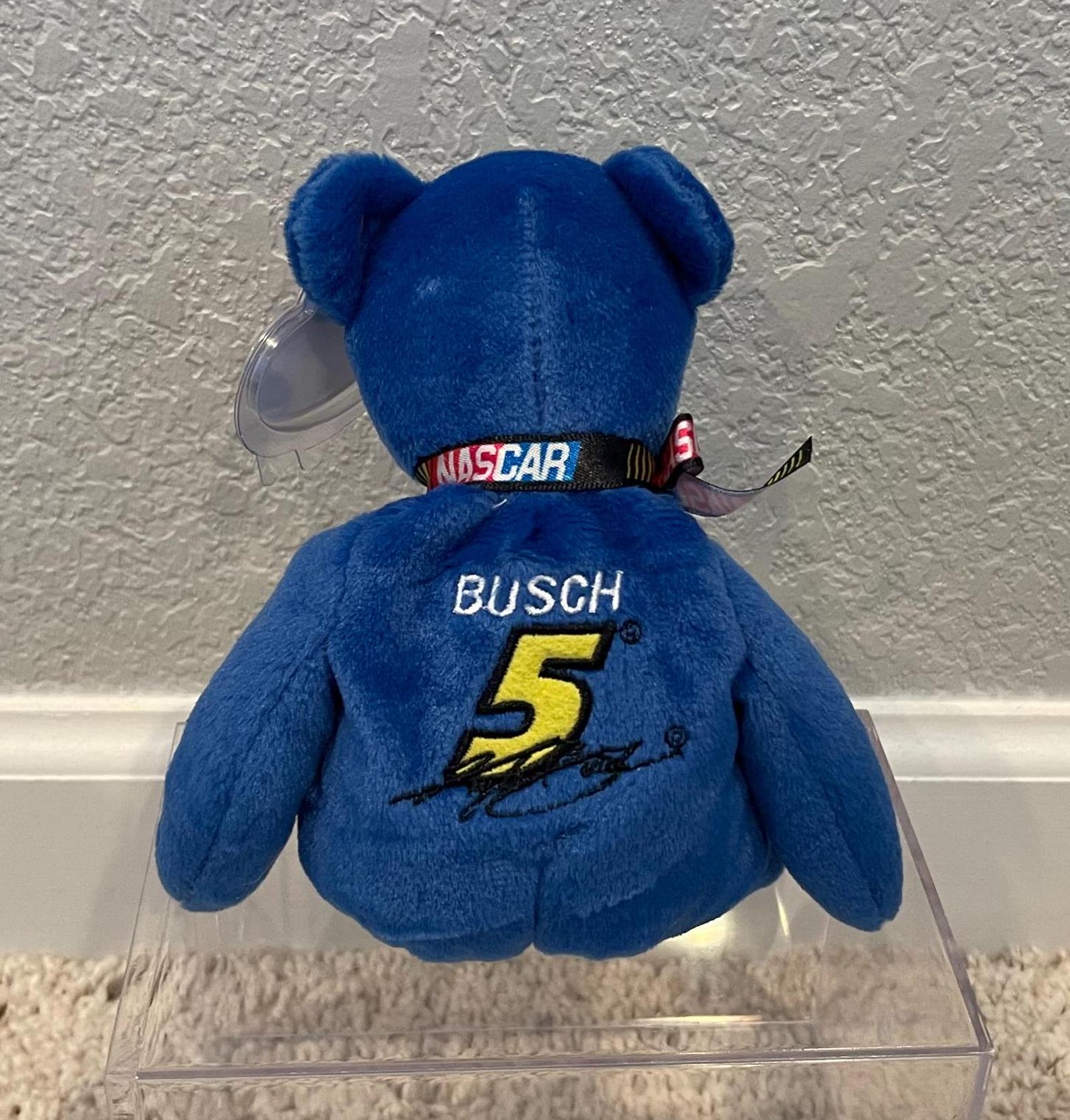 CLEARANCE!!! Ty Beanie Babies - Nascar Bears - Mears(#25), Busch(#5 ...
