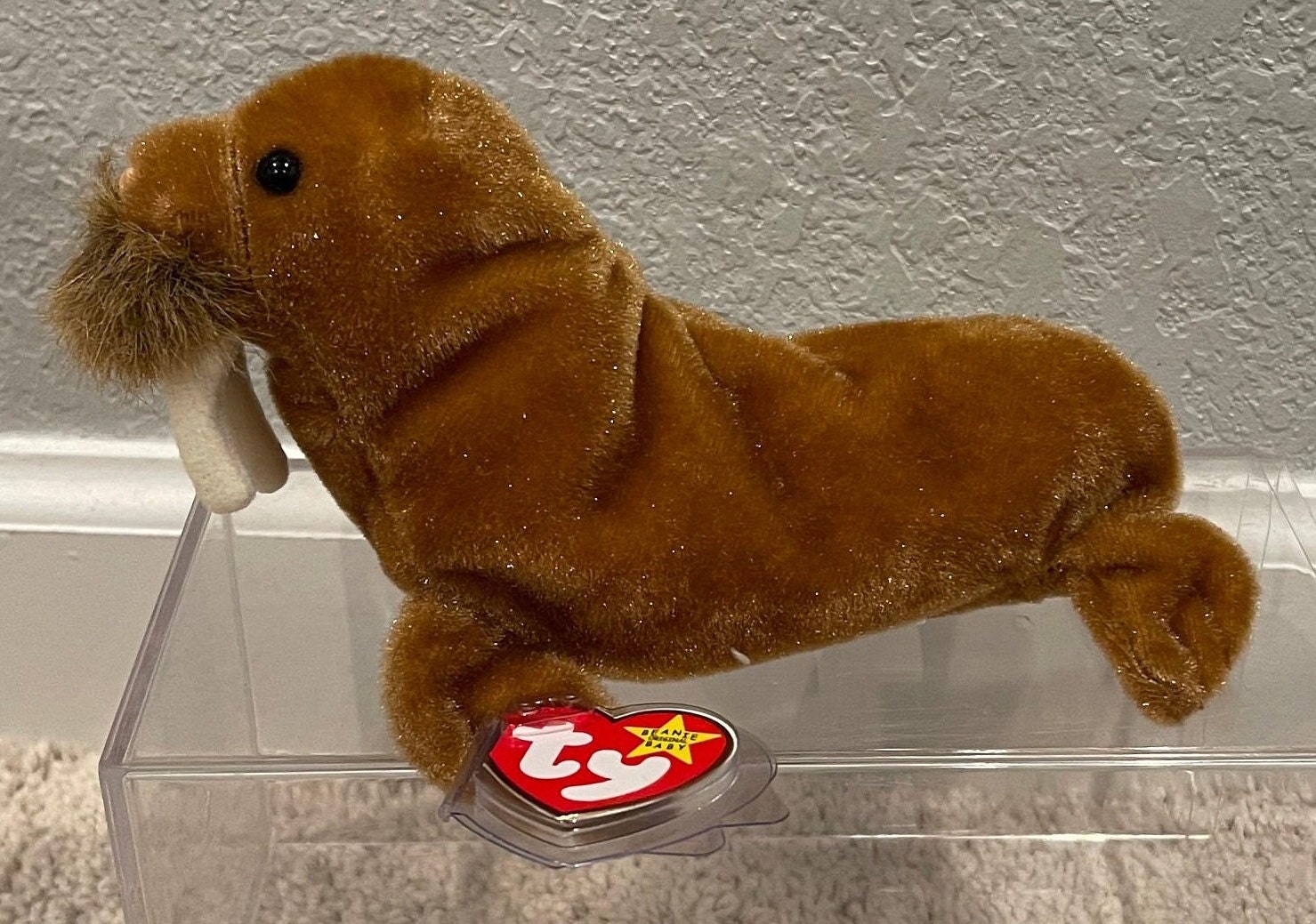 Ty Beanie Babies - Water Creatures - Walrus, Whales, Dolphins, Seals ...