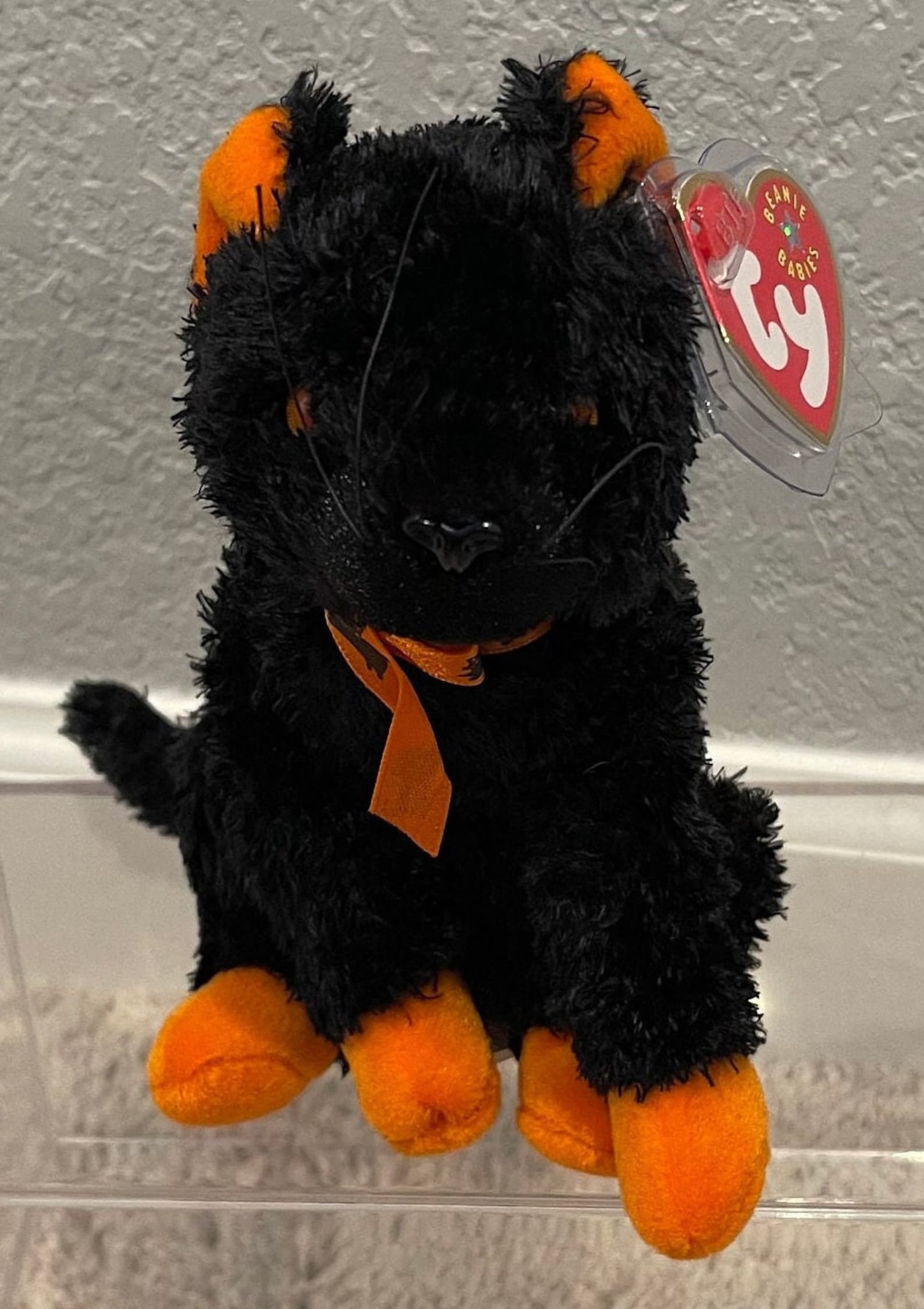 Ty Beanie Babies - Halloween - Cats & Dogs - Fraidy, Superstition ...