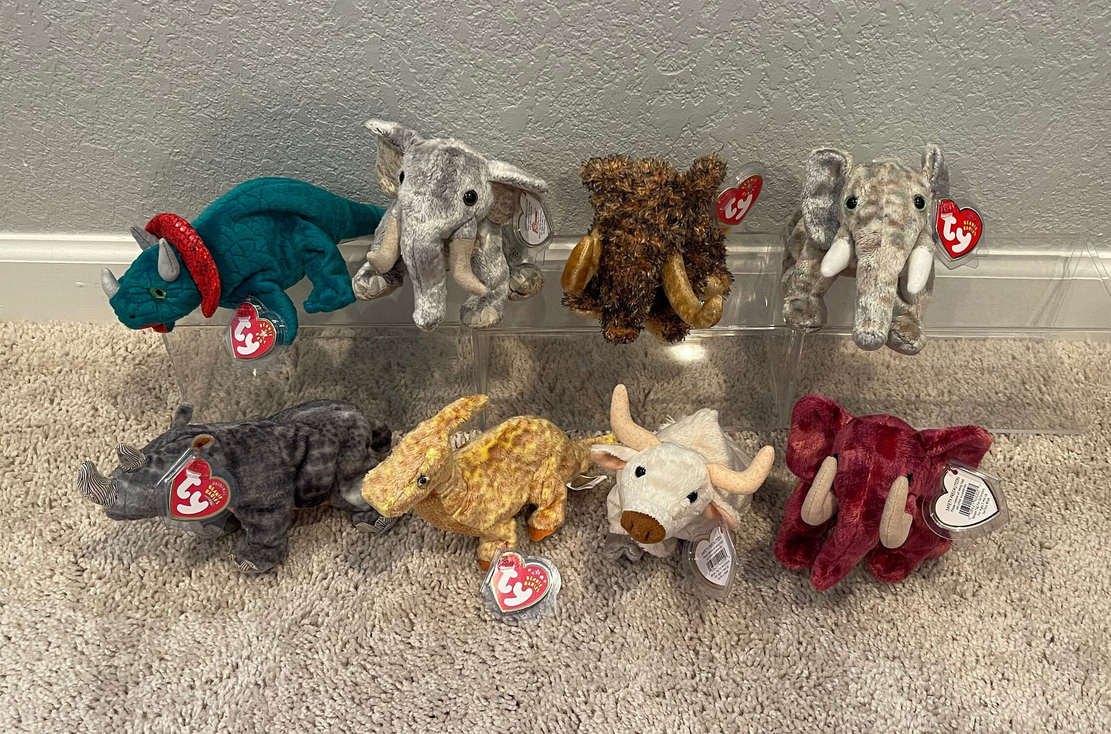 Ty Beanie Babies - Prehistoric & Extinct Creatures - Black