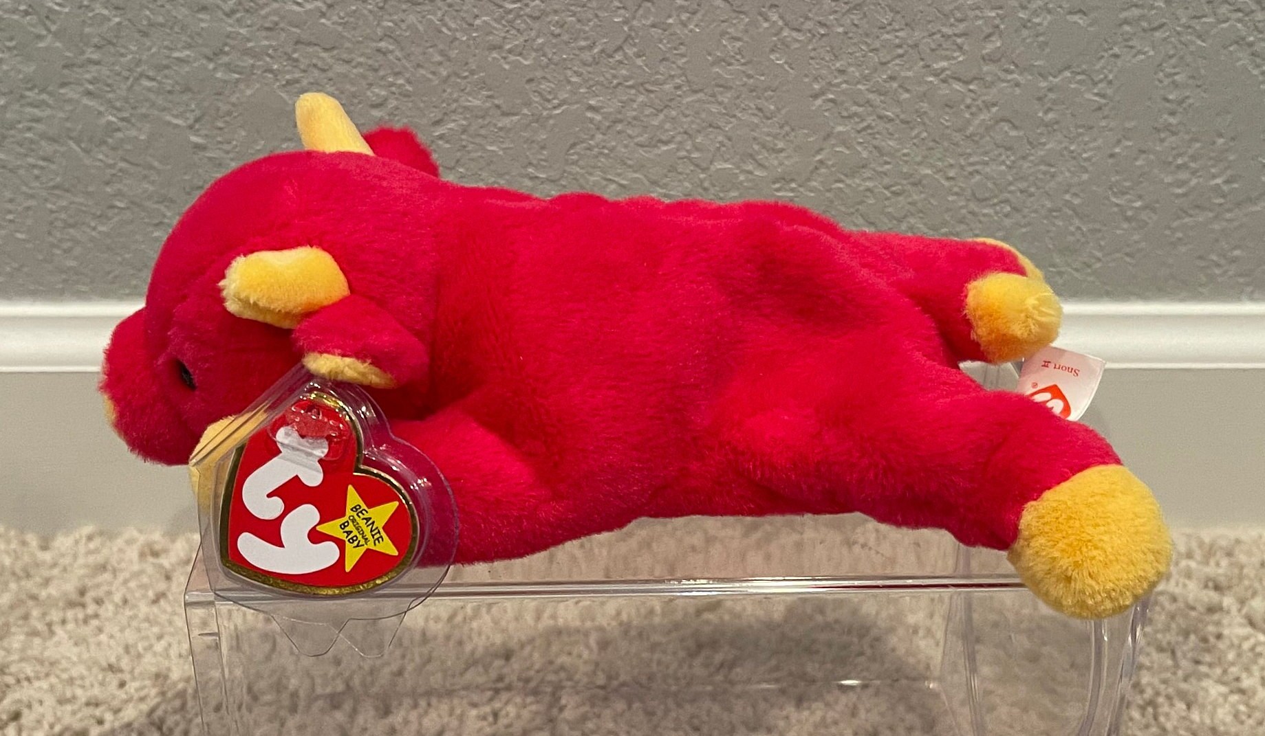 Ty 赤い牛 ビーニーベイビーズ　Snort TY Beanie Baby - SNORT II the Bull (8 inch) (2023 Release