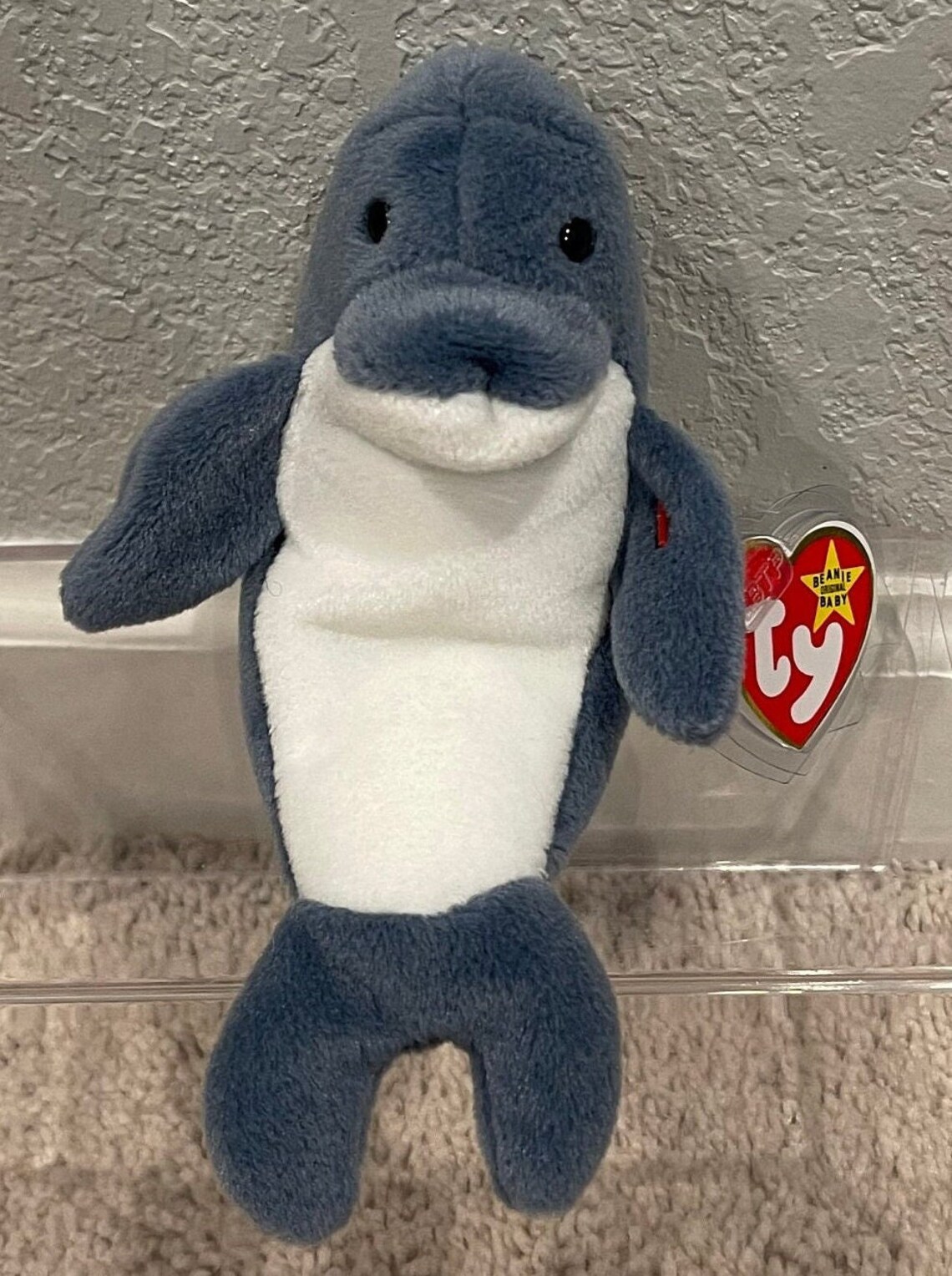 Ty Beanie Babies - Water Creatures - Walrus, Whales, Dolphins, Seals ...