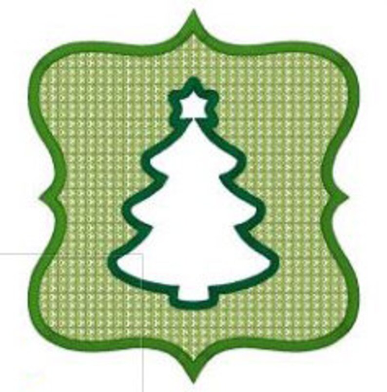 Embossed Tree Design for Machine Embroidery INSTANT Download Etsy