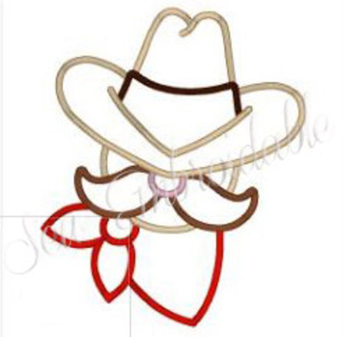 Cowboy up Applique Design for Machine Embroidery Western Etsy