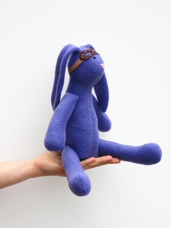 purple stuffed bunny