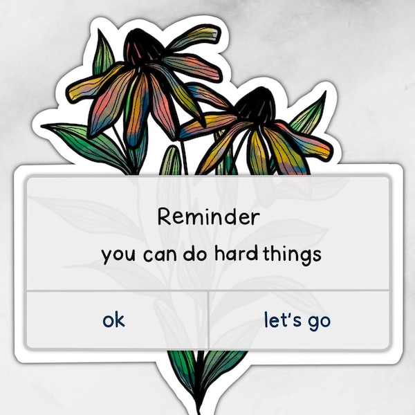 You Can Do Hard Things | Sticker