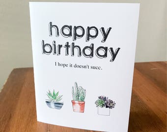 Hope Today Doesnt Suck Wunderkid Funny Birthday Card Blank inside