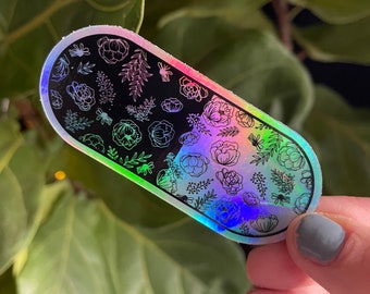 Pill | Holographic Sticker