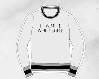 Heather Sweater | Sticker